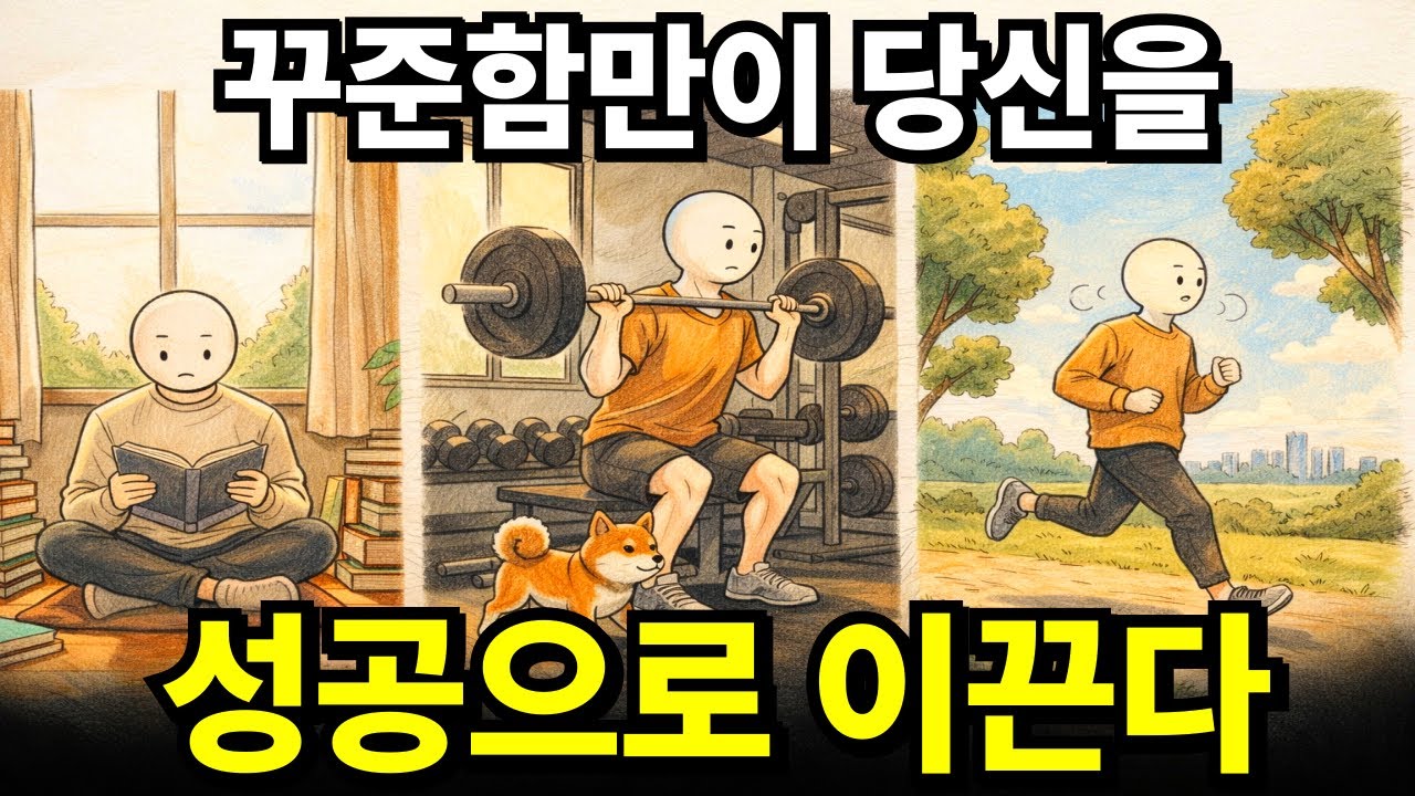 꾸준함만이 당신을 성공으로 이끈다 (그냥 미친듯이 꾸준히 돌진하라)