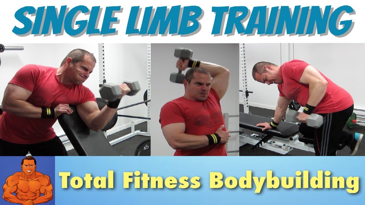 Biceps, Triceps & Forearms Workout - Single Limb Training