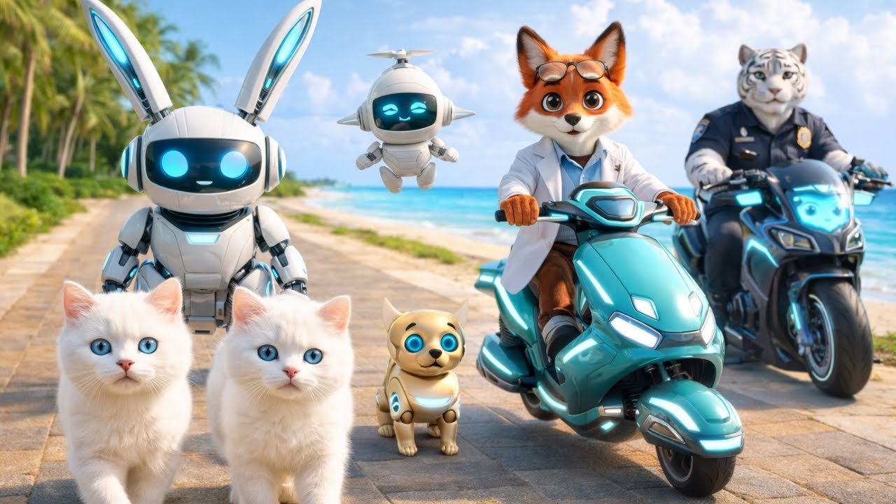 They Stole a Robot Dog… and What Happened Next Made Everyone Cry 😭White robotic bunny🐾