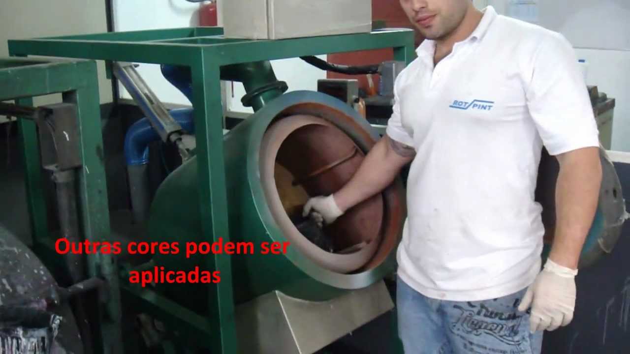 RotPint Vídeo 02: Pintura de Projéteis