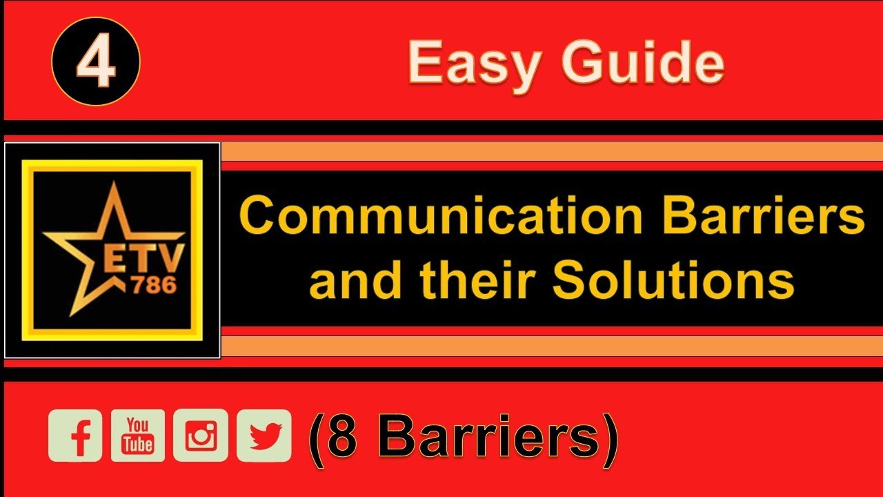 Breaking Down Barriers || Effective Communication Solutions || Just in 7 Minutes