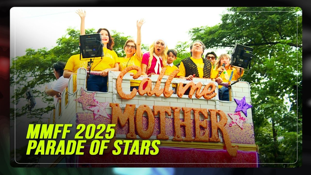 Floats, cast ng MMFF 2025 entries bumida sa Parade of Stars | ABS-CBN News