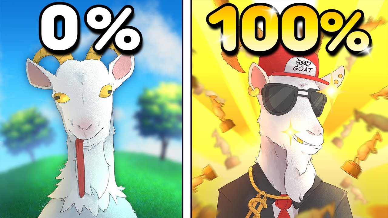 J'ai 100% Goat Simulator 3 (TOUS les trophés)