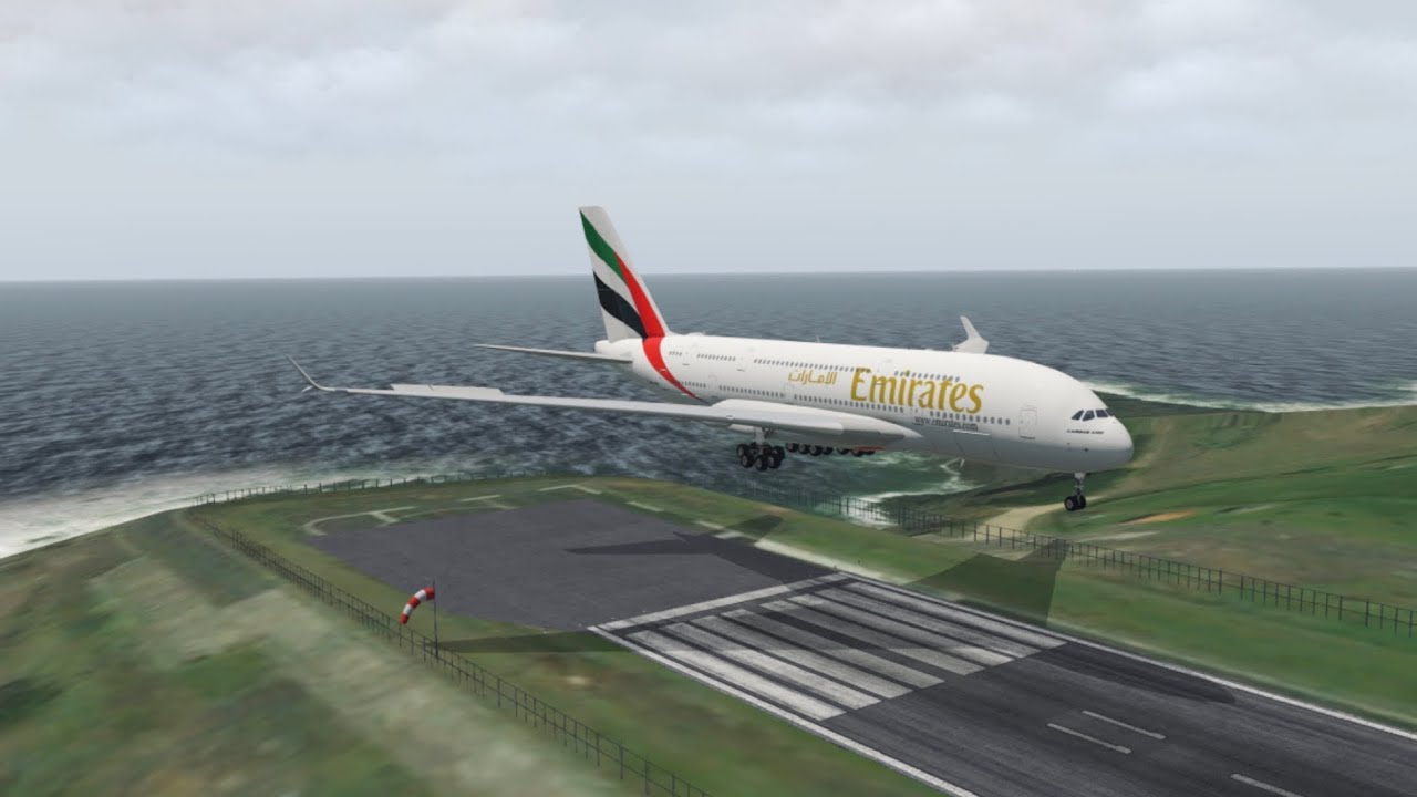 Big Jets VS CORVO AIRPORT (Small Atlantic Island)