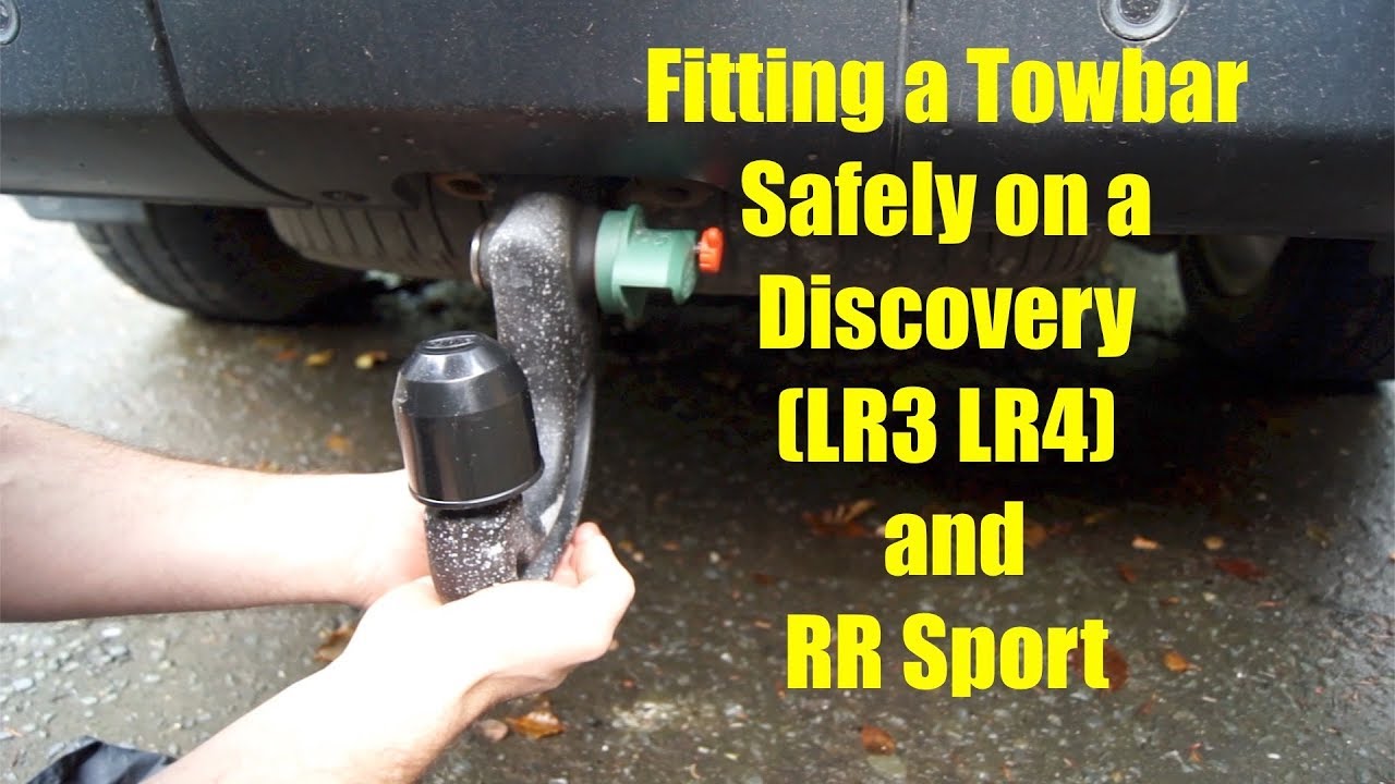 Безопасная установка фаркопа на Discovery (LR3 LR4) и RR Sport