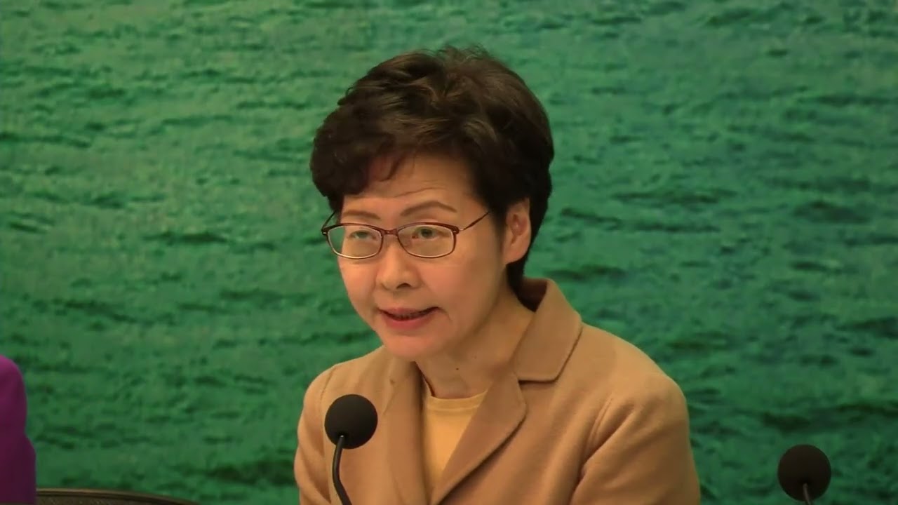 【獨媒直播】行政長官記者會：交代100億抗疫基金計劃（2020年2月14日）