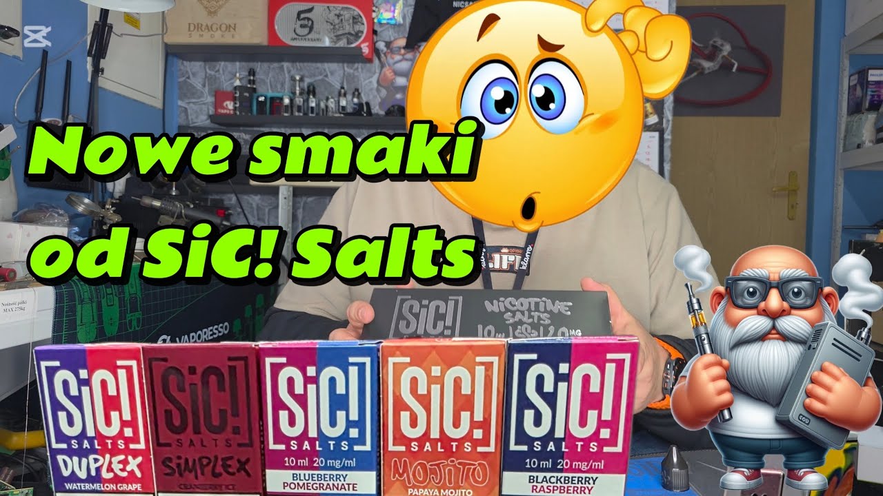 New Sic Salts Flavors! Review and Test