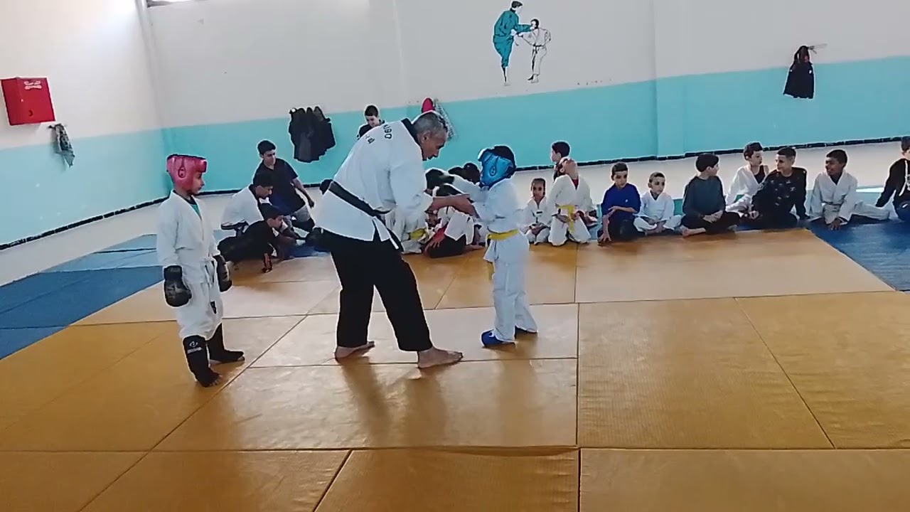 نزال تدريبي للبراعم في رياضة الهابكيدو – الحجار عنابة | بليلي احمد × بوساحة حسين  hapkido annaba 