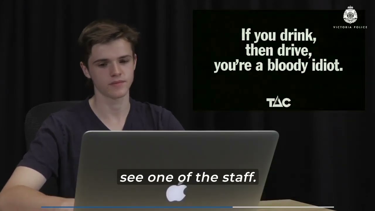 Victoria police - teens react to TAC adverts from the 1980s and 90s
