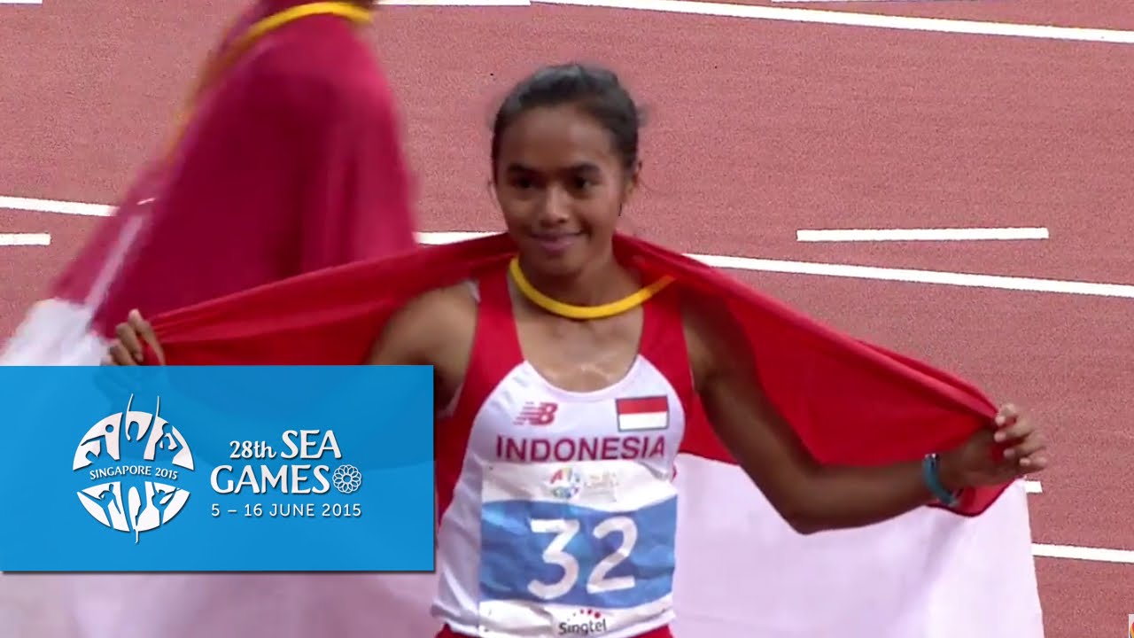 Athletics Womens 5000m Finals  (Day 4 afternoon) | 28th SEA Games Singapore 2015