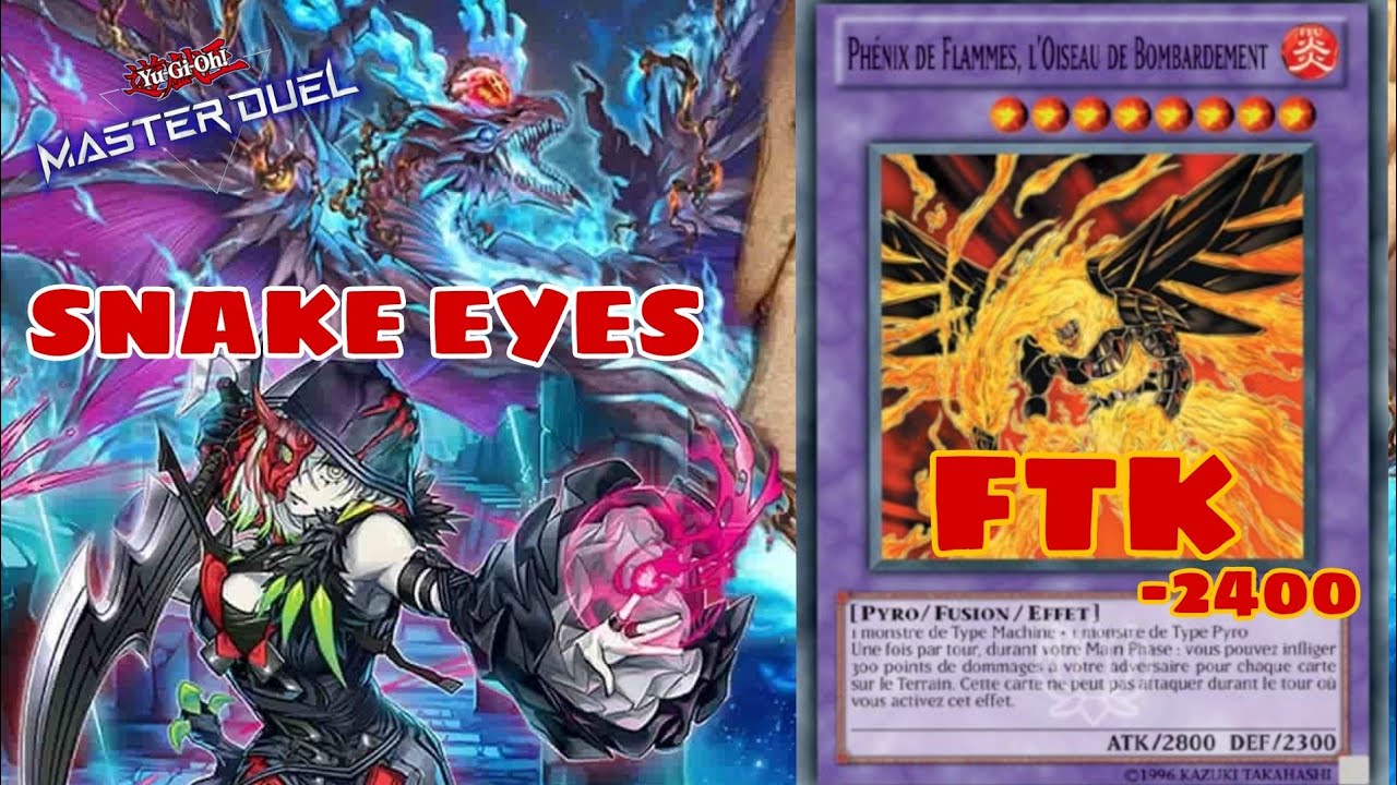 UN FTK AVEC SNAKE EYES !! 😱 LE DECK LE PLUS TOXIC DU JEU
