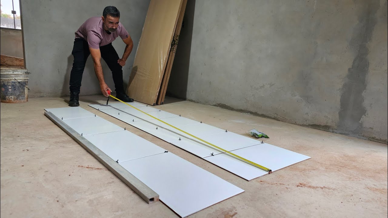 Como iniciar o revestimento CERÂMICO de um banheiro passo a passo na Sua CONSTRUÇÃO