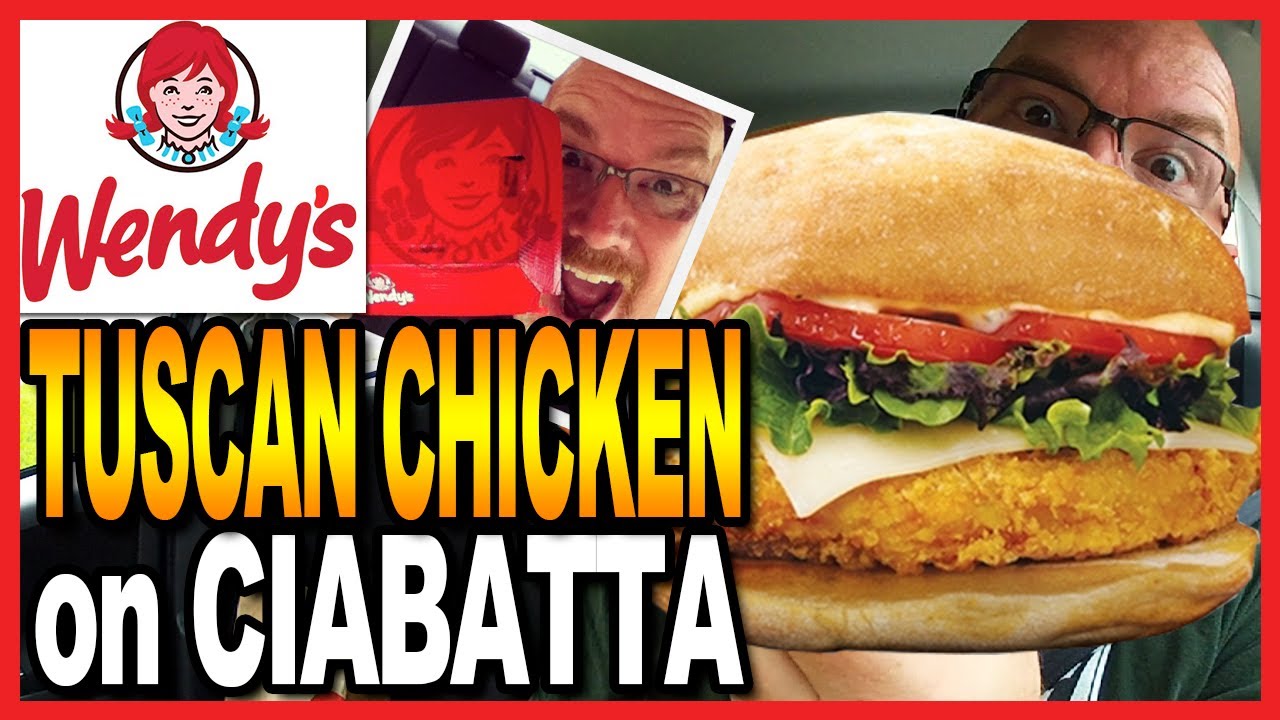 Wendy's ♥ Tuscan Chicken on Ciabatta ♥ and Drive Through Test