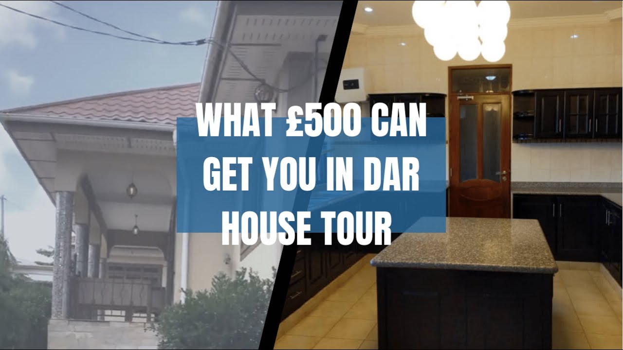 3 BDRM HOUSE FOR £500 😱 IN DAR ES SALAAM🇹🇿 || MY HOUSE TOUR #daressalaam #tanzania #housing