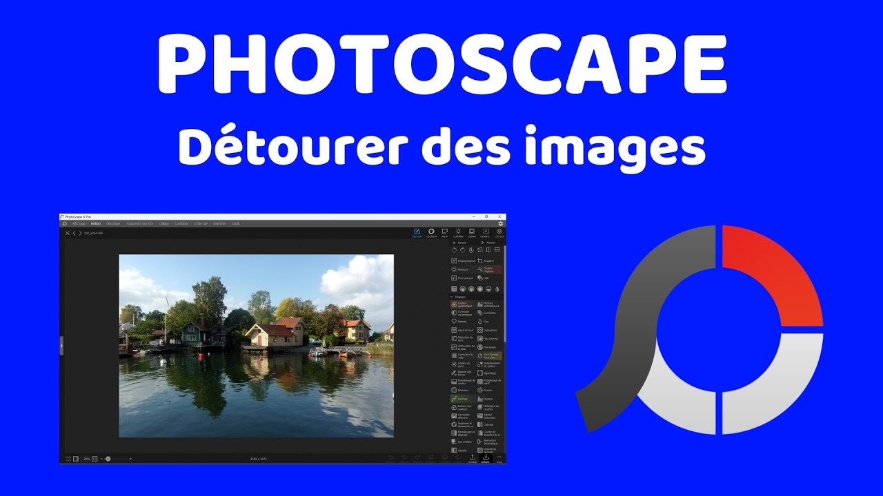 Photoscape détourer des images