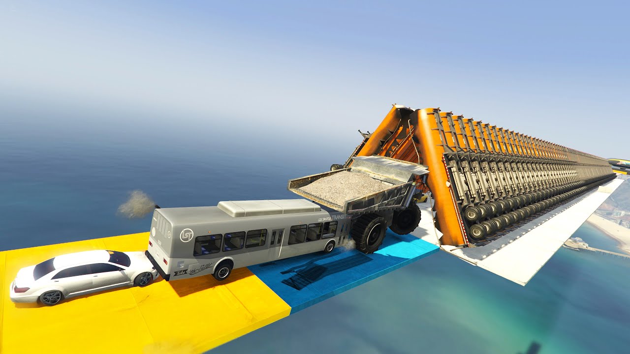 WTF! Insane Face to Face Traffic Jam &ndash; GTA 5 Online