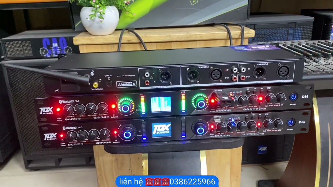 Khuyến mại Nâng tiếng TDX D66 chính hãng quá hay tiếng chuẩn nghe nhạc căng