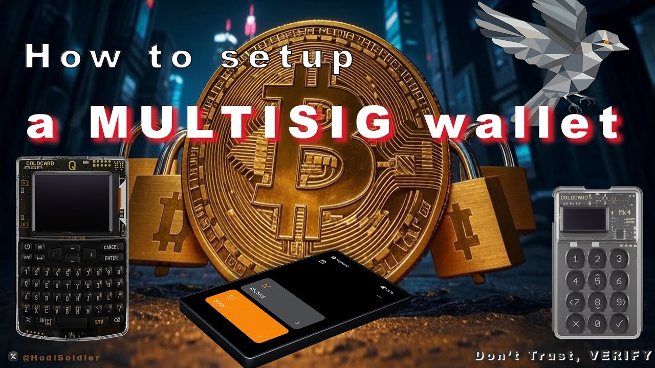 Ultimate Bitcoin Multisig Guide | 2-of-3 Coldcard + Keystone Setup with Sparrow Wallet