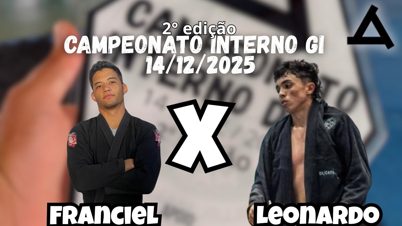 Franciel x Leo (2°campeonato interno GI) DOJO TITAN - 14/12/2025
