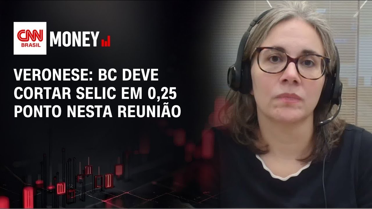 Veronese: BC deve cortar selic em 0,25 ponto nesta reunião | MONEY NEWS