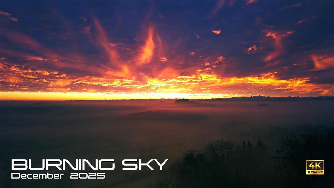 Sonnenaufgang Deluxe im Hegau - Dezember 2025