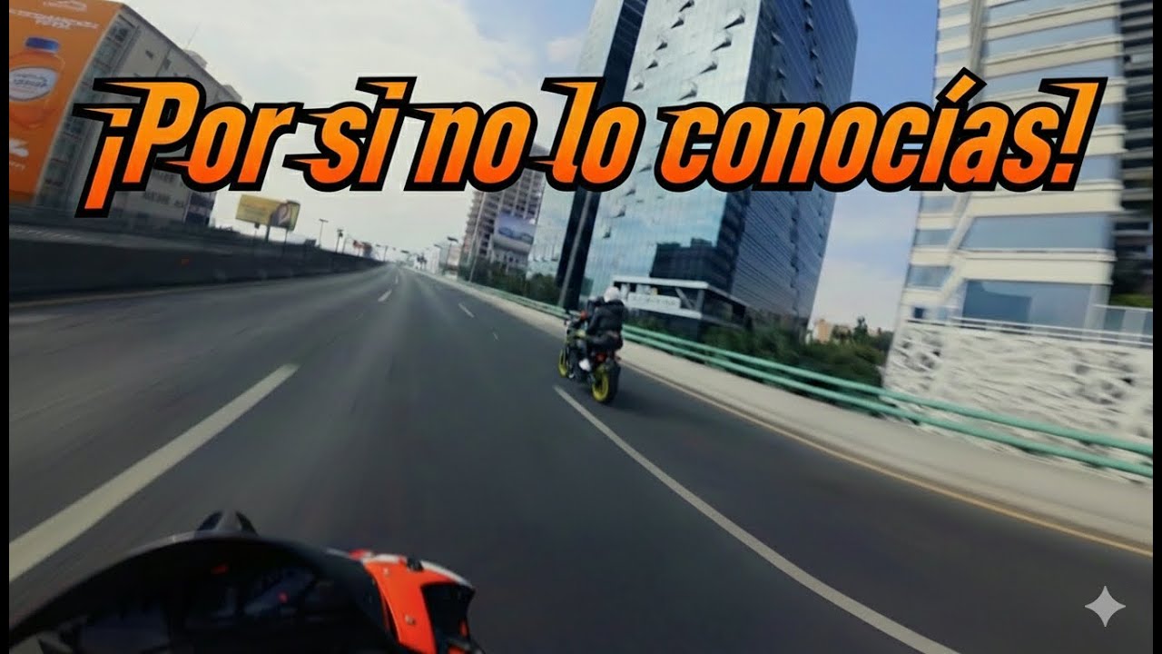 Segundo piso de periférico en moto 🤯 | Esta prohibido circular aqui 🤫 | HONDA CBR600RR POV