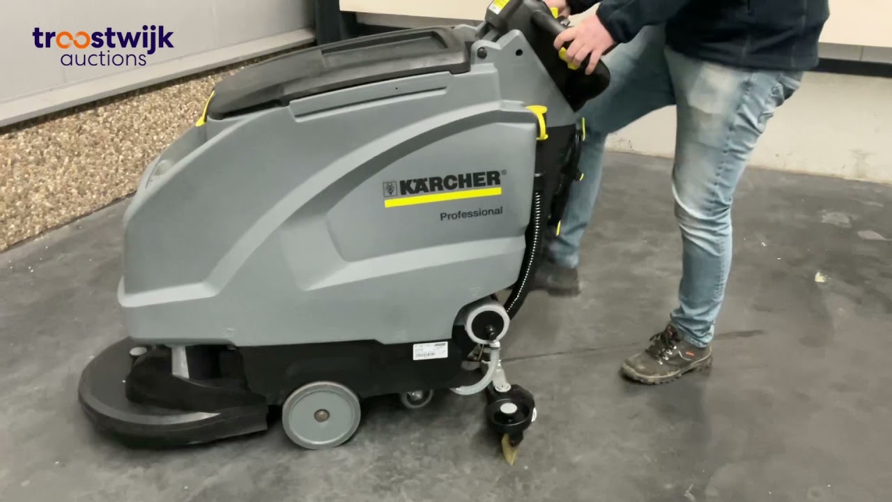 K&auml;rcher B40W - meeloop schrob/zuig machine - auction 38508 lot 83