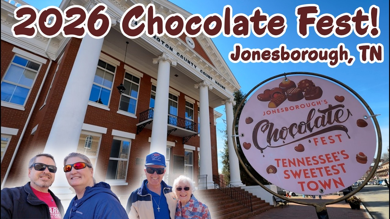 Valentine's Day 2026 | First time at the Chocolate Fest in Jonesborough TN