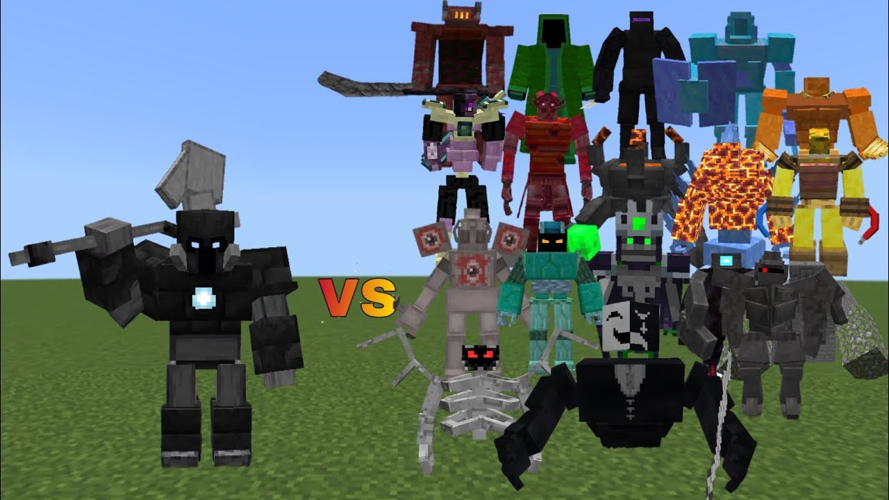 The Nameless Guardian vs World of Bosses | Minecraft Java | Mob Battle