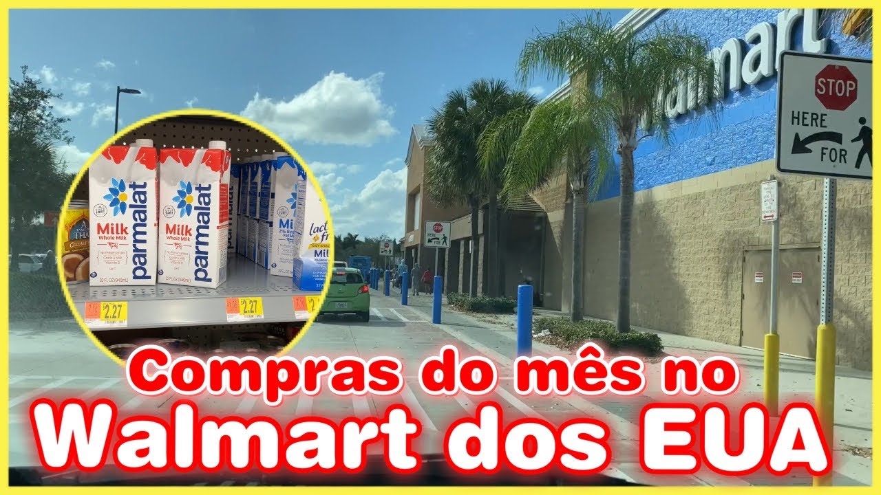 COMPRA DO MÊS NO WALMART DOS ESTADOS UNIDOS | QUANTO GASTEI?
