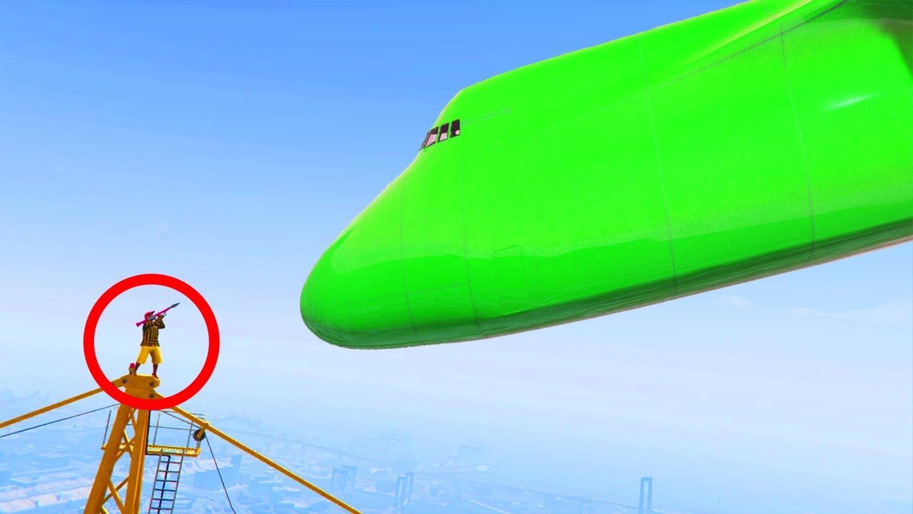 ULTIME CRASH D'AVION !!! (Délire GTA 5)