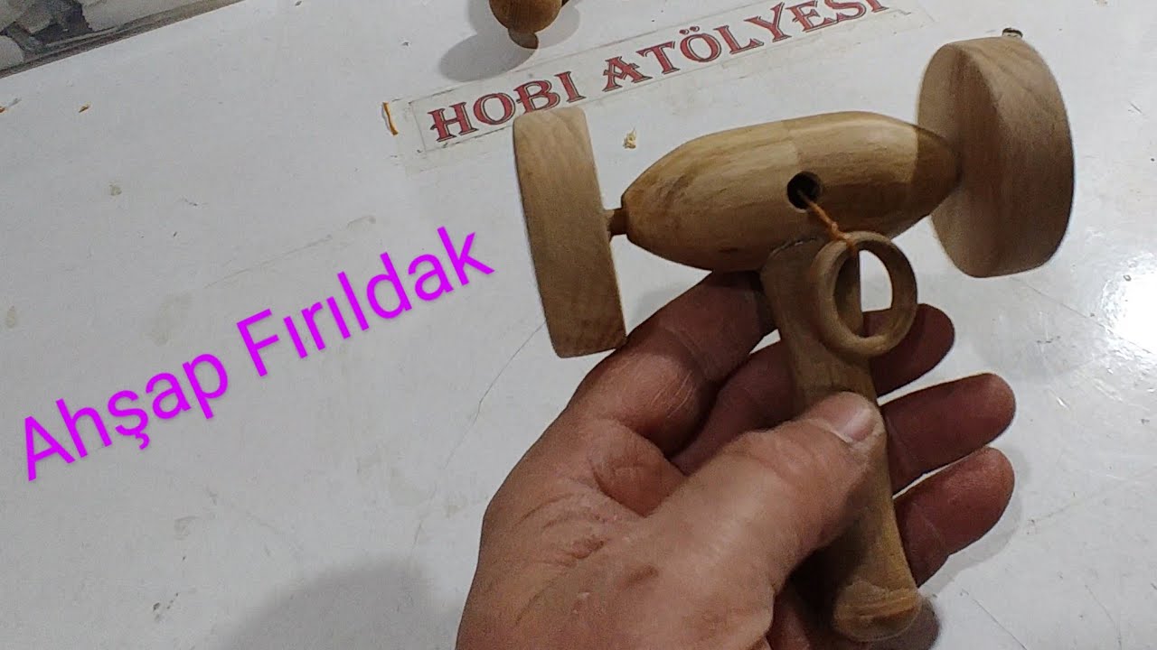 Ahşap Oyuncaklar ( fırıldak ) Wooden toy.    #wooden #toy #ahşap #oyuncak