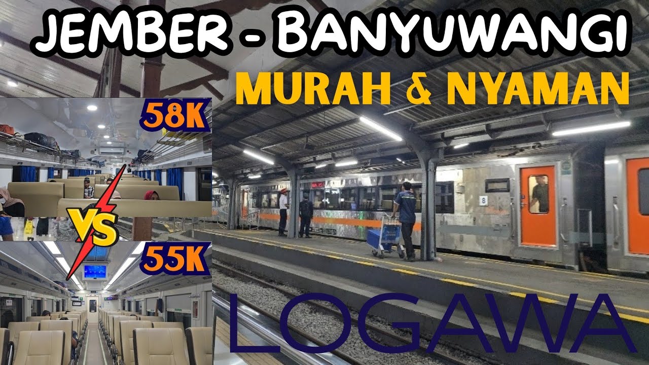 55K LEBIH NYAMAN ⁉️ TRIP KA LOGAWA TARIF KHUSUS JEMBER - BANYUWANGI