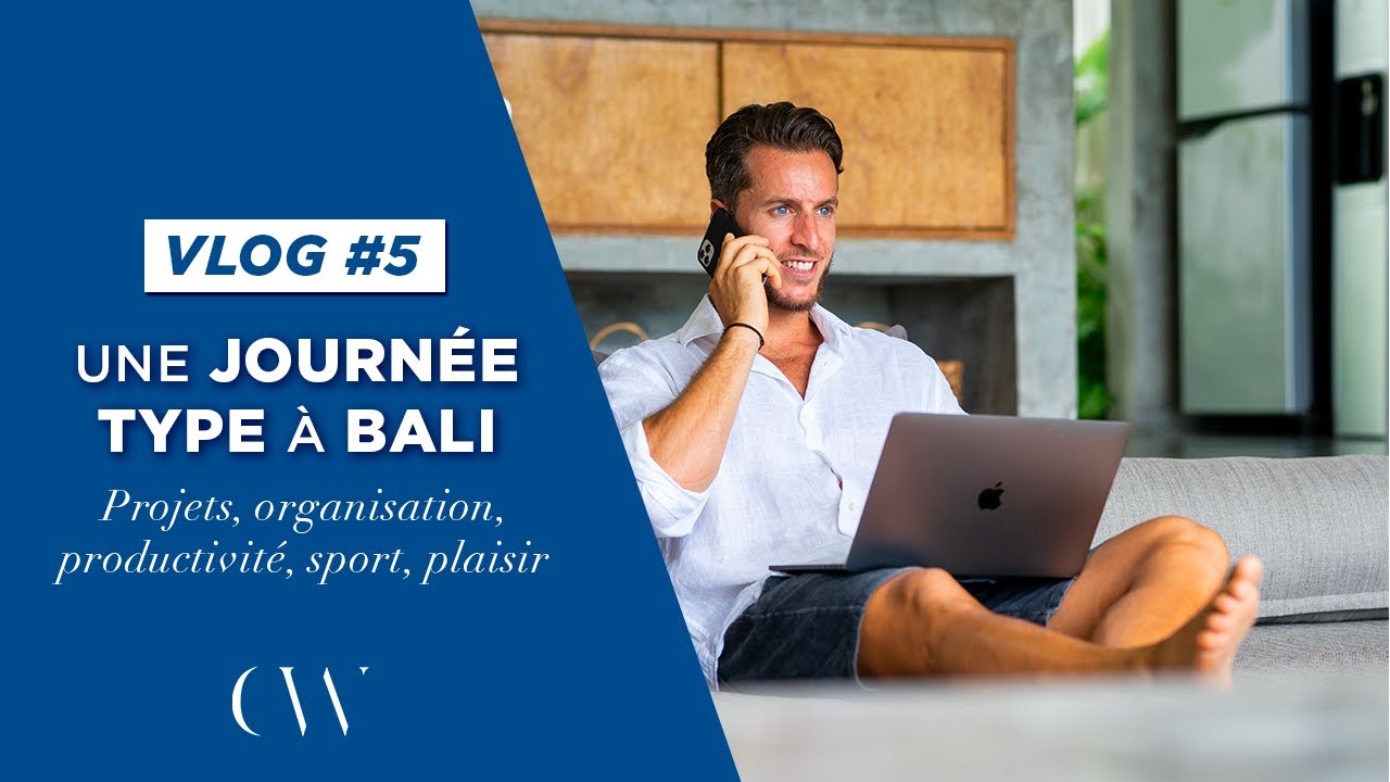Journ&eacute;e type d&rsquo;un rentier (et entrepreneur) - Organisation, productivit&eacute; et bien-&ecirc;tre. [#VLOG 5]