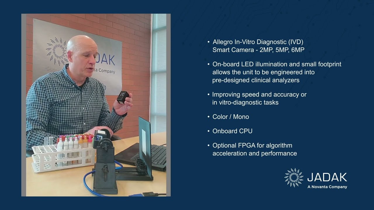 Allegro IVD Smart Camera and Clarity(tm) Software Demonstration Part 1: Test Tube Classification