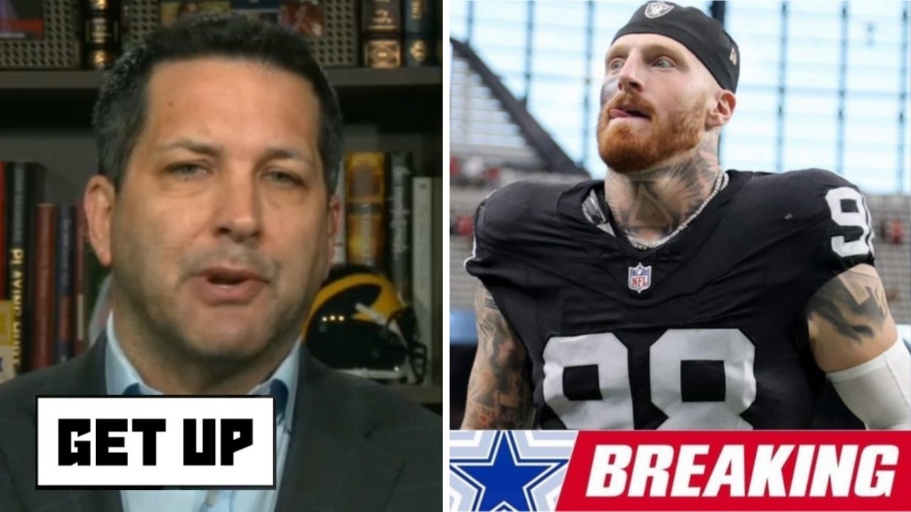 GET UP | Schefter BREAKING: Raiders open again to trading Maxx Crosby as Cowboys wait