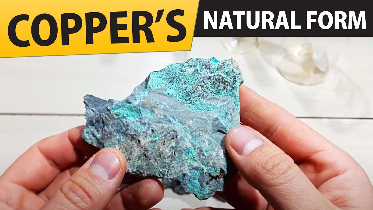 Copper stone! Testing the natural form of copper ore