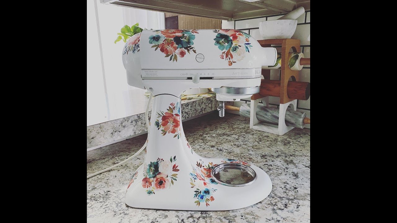 Mixer Decal Application
