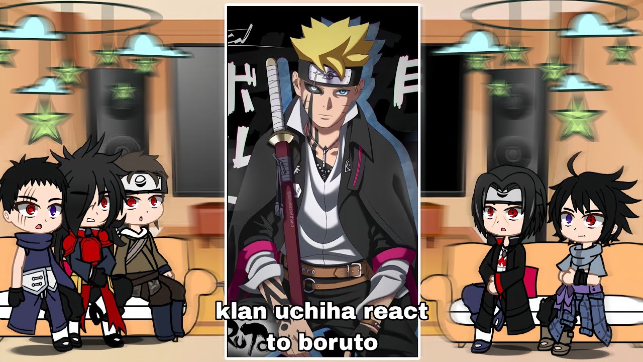 klan uchiha react to boruto