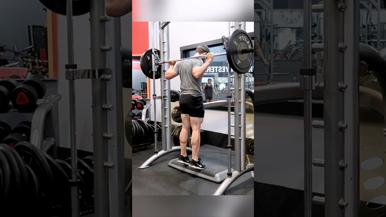How To Do Standing Calf Raises On Smith Machine