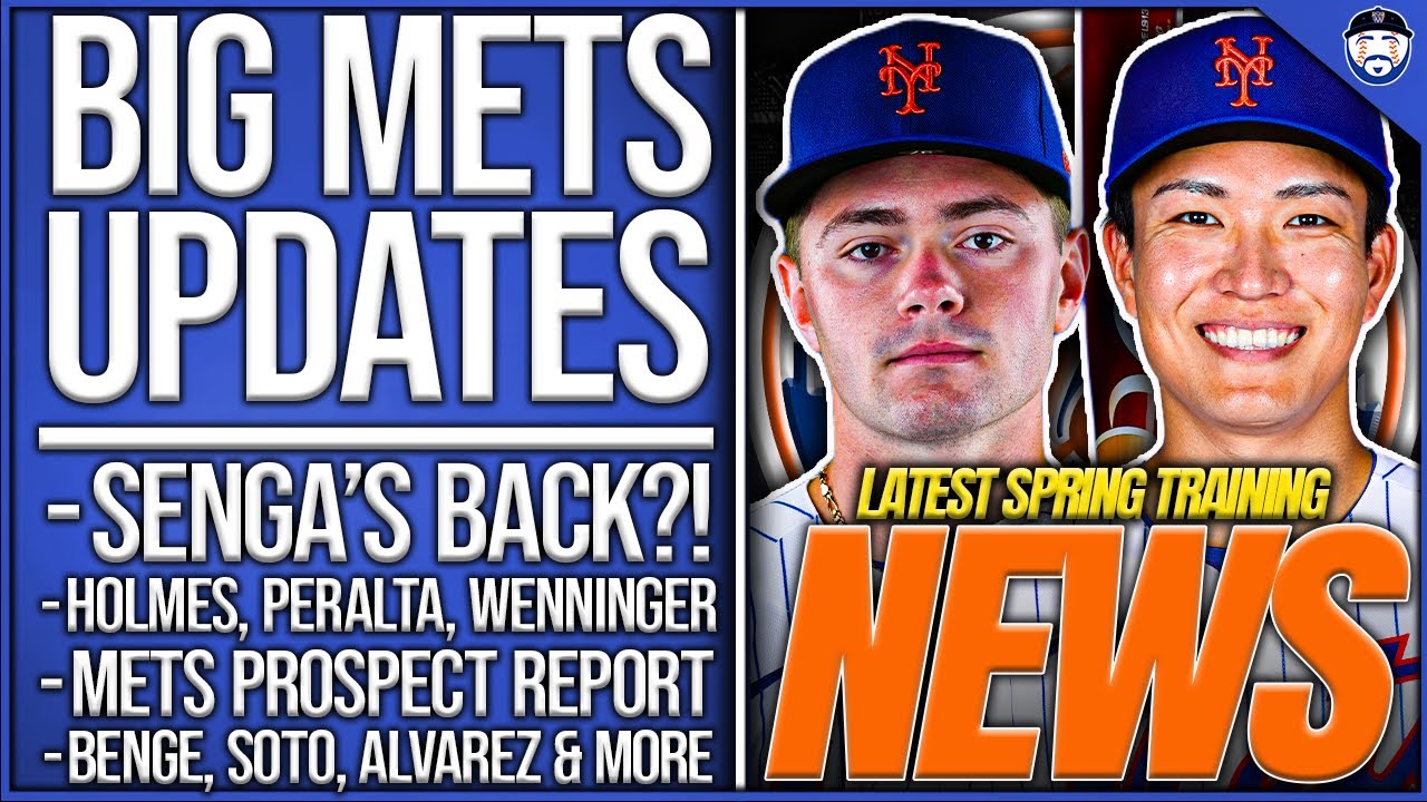 BIG Mets Updates: Senga’s BACK, Mets BEAT Yanks, Prospect Standouts, Peralta, Holmes, Soto, Robert