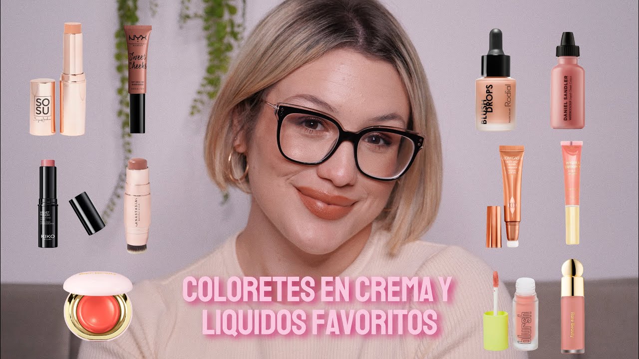 ✨Mis COLORETES en crema y líquidos FAVORITOS🔝✨| Lovely Amy