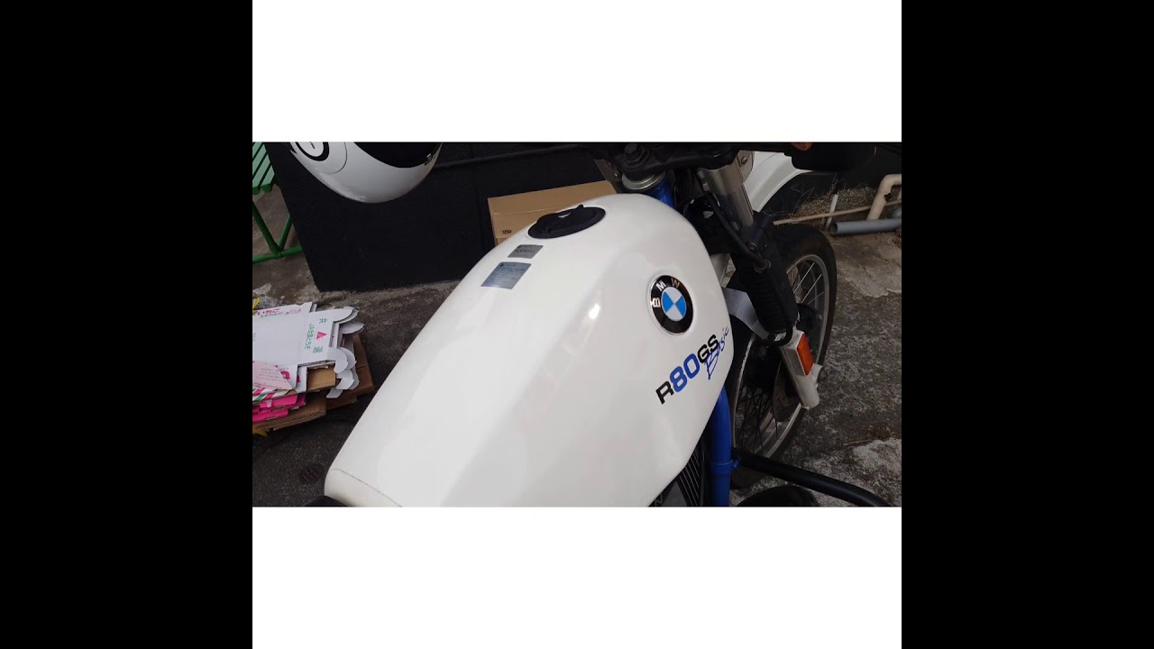 BMW R80GS BASIC✨のお客様が御来店です!!シブいバイク🛵ですねぇ💨ツーリング楽しんできて下さいね👍👍又の御来店お待ちしております🙇&zwj;♂️🙇&zwj;♂️🙇&zwj;♂️