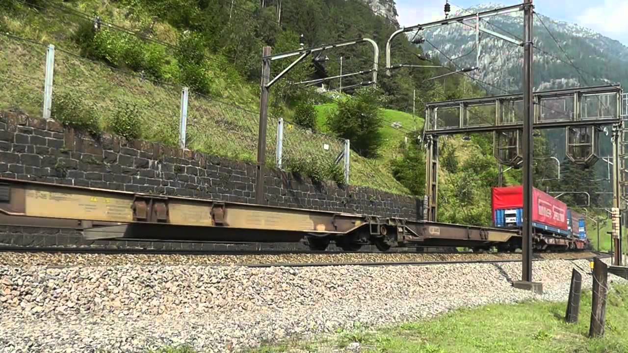 SBB Gotthard line - September 2012 at Wassen - Part 1/3
