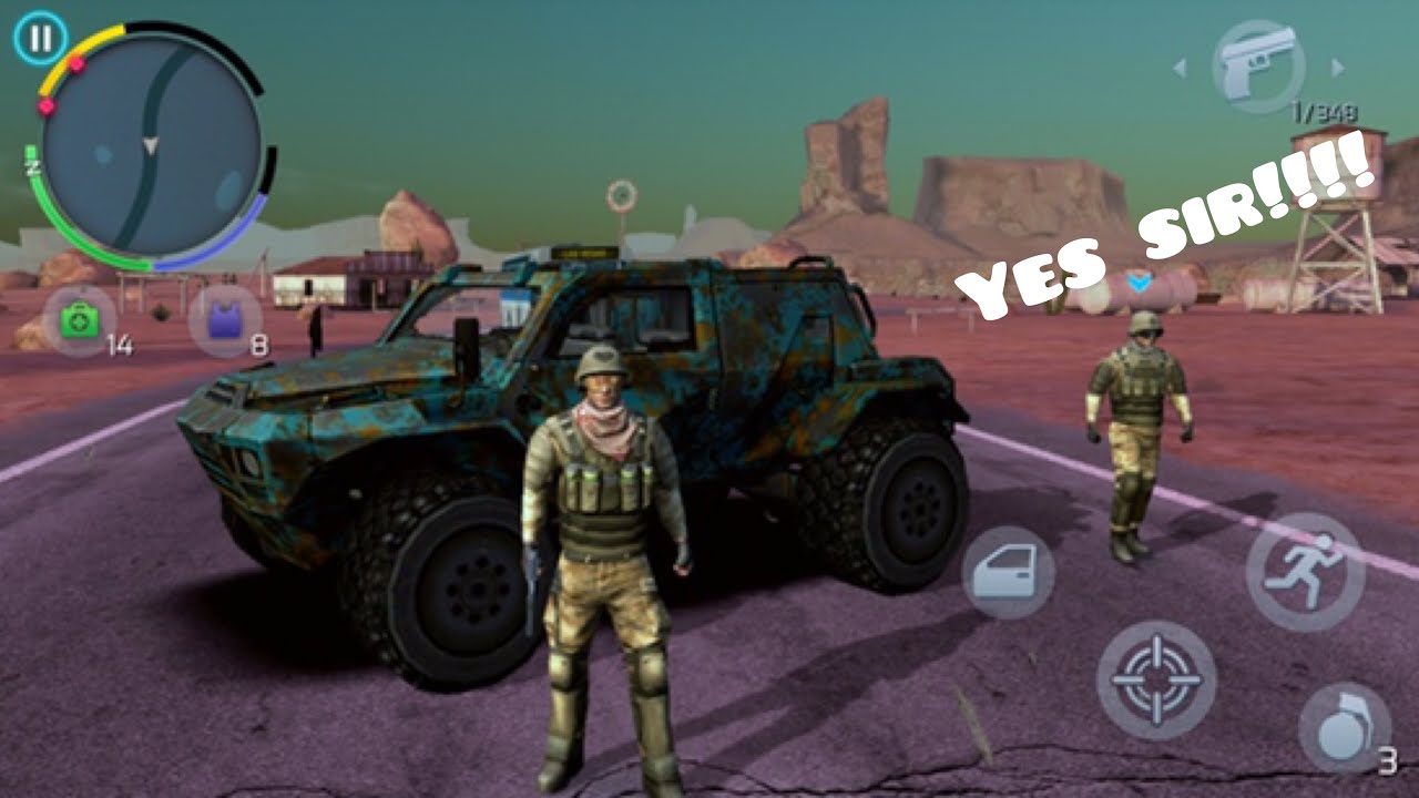 Gangstar Vegas - Visiting the military base disguised as a soldier