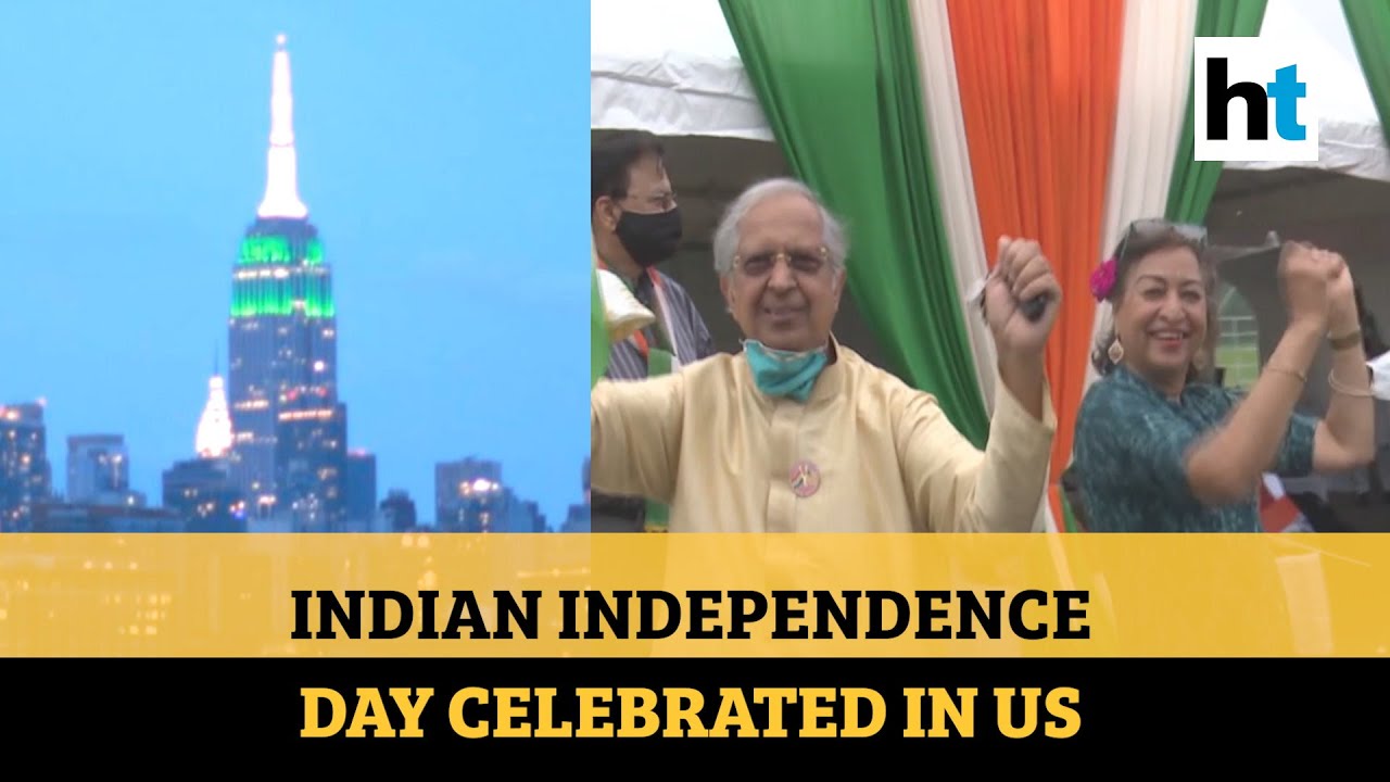 Indian diaspora in US celebrates I-Day, Empire State Building illuminated in tricolour