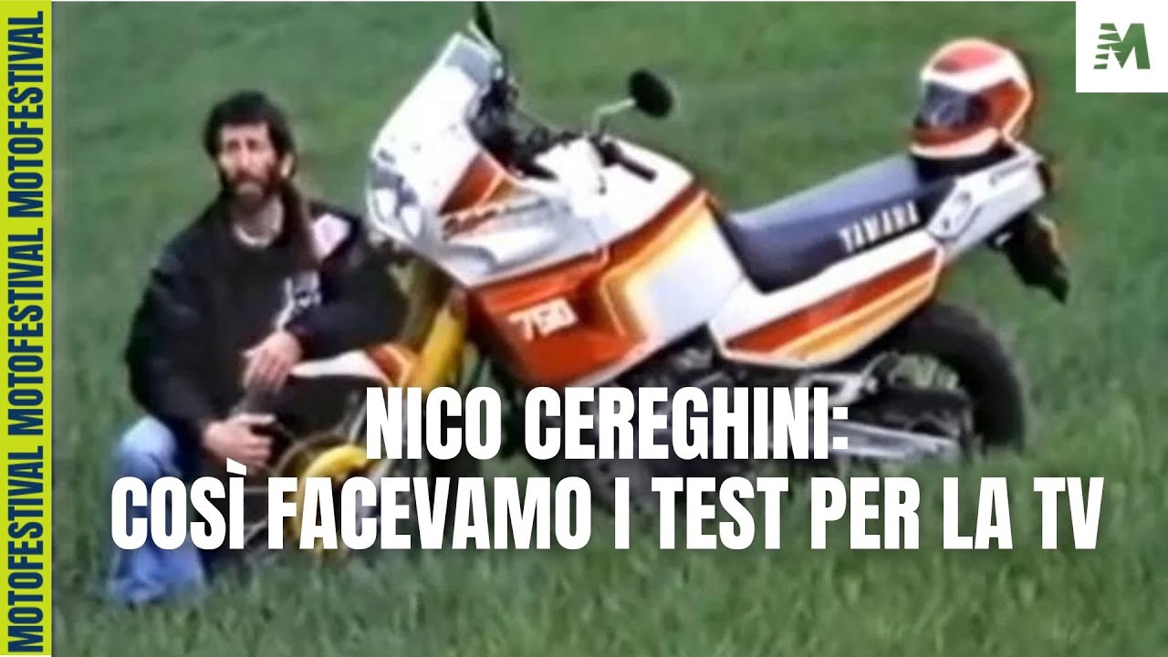 Nico Cereghini racconta: come funzionavano le prove moto in TV