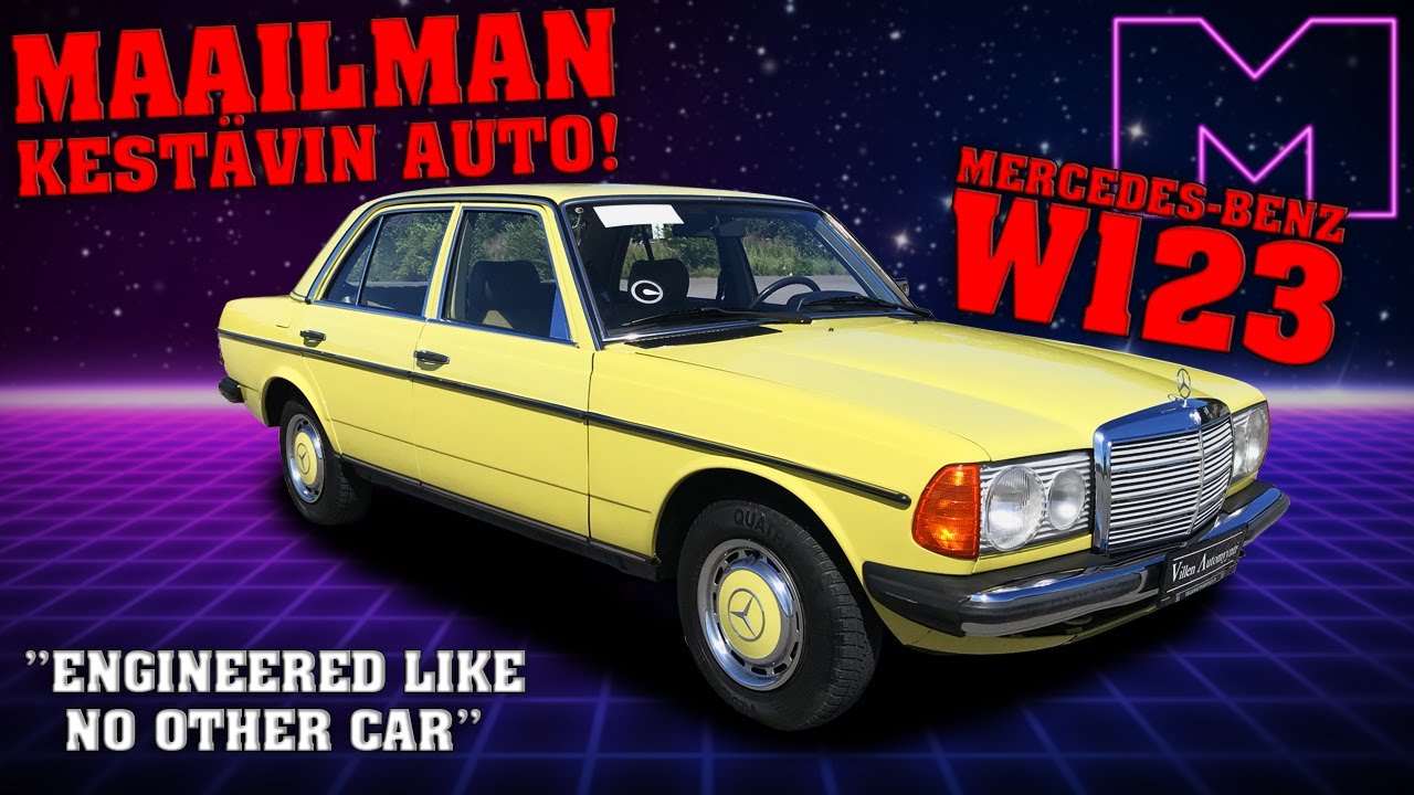 KOEAJOSSA - MERCEDES-BENZ W123 230E  -81 (4K)