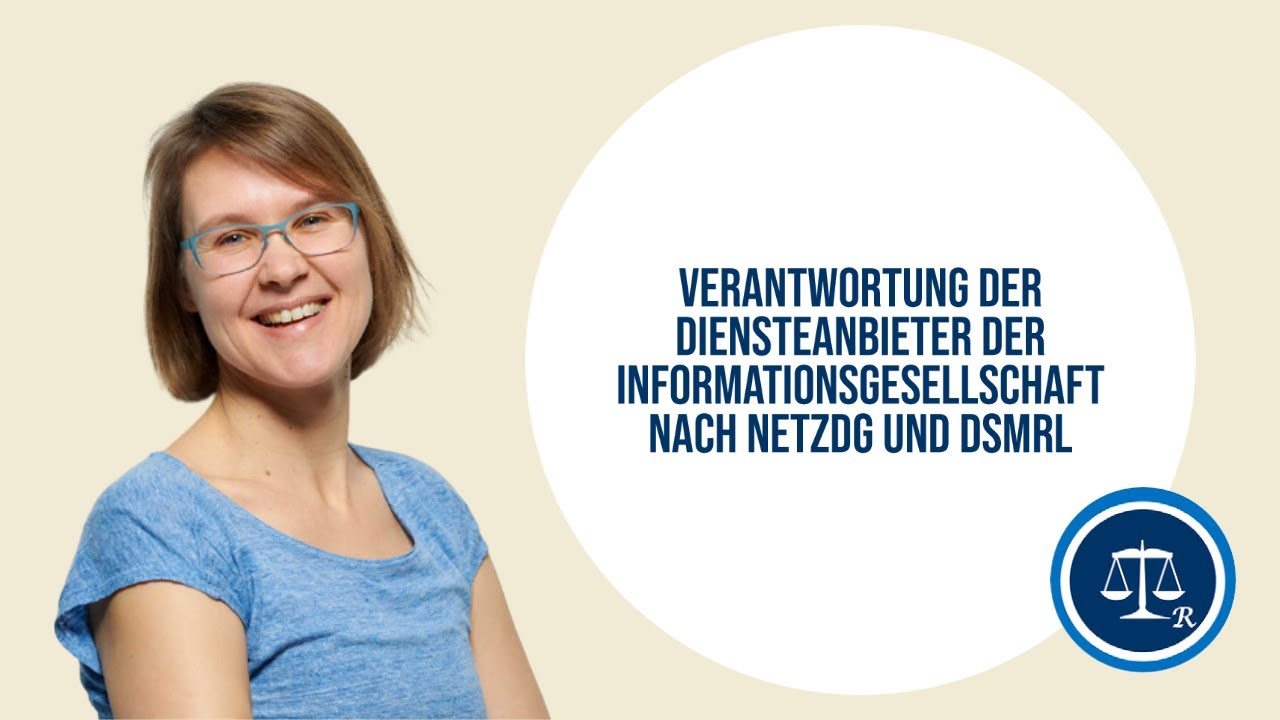 5d - Verantwortung der Diensteanbieter der Informationsgesellschaft nach NetzDG und DSMRL (2022)