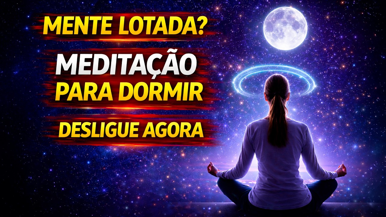 NÃO É INSÔNIA… É SUA MENTE LOTADA — OUÇA ESTA MEDITAÇÃO PARA DORMIR HOJE